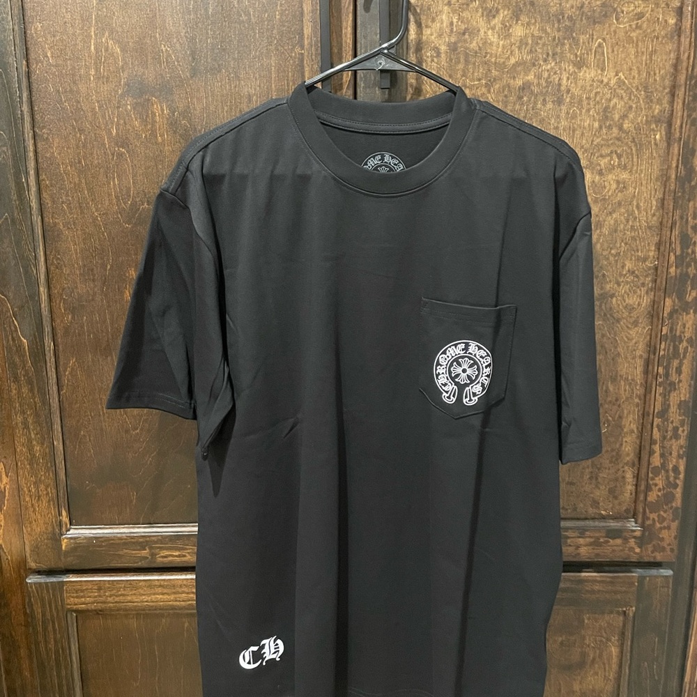 Chrome Hearts Black Short Sleeve Tee